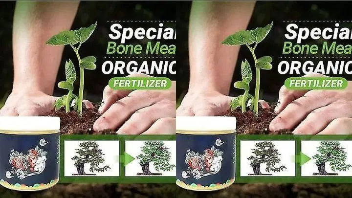 Special Bone Meal Organic Fertilizer, Promote The Growth Of Flowers And Fruits Pack of 2